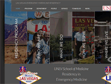 Tablet Screenshot of lasvegasemr.com